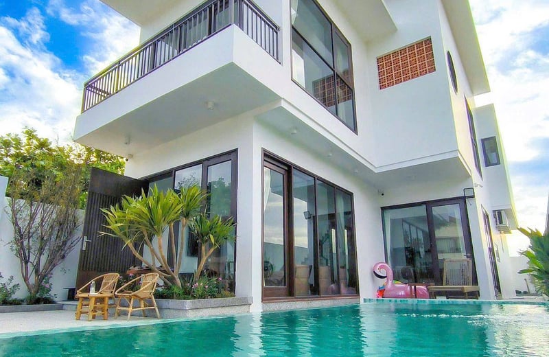 Miete einer neuen Villa mit 4 Schlafzimmern, Ngu Hanh Son, Da Nang, Vietnam